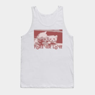 Forever Love - Cute cat Tank Top